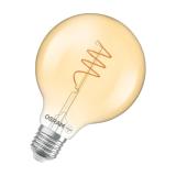 LED-lampa Vintage 1906, Glob, Guld, ej dimbar