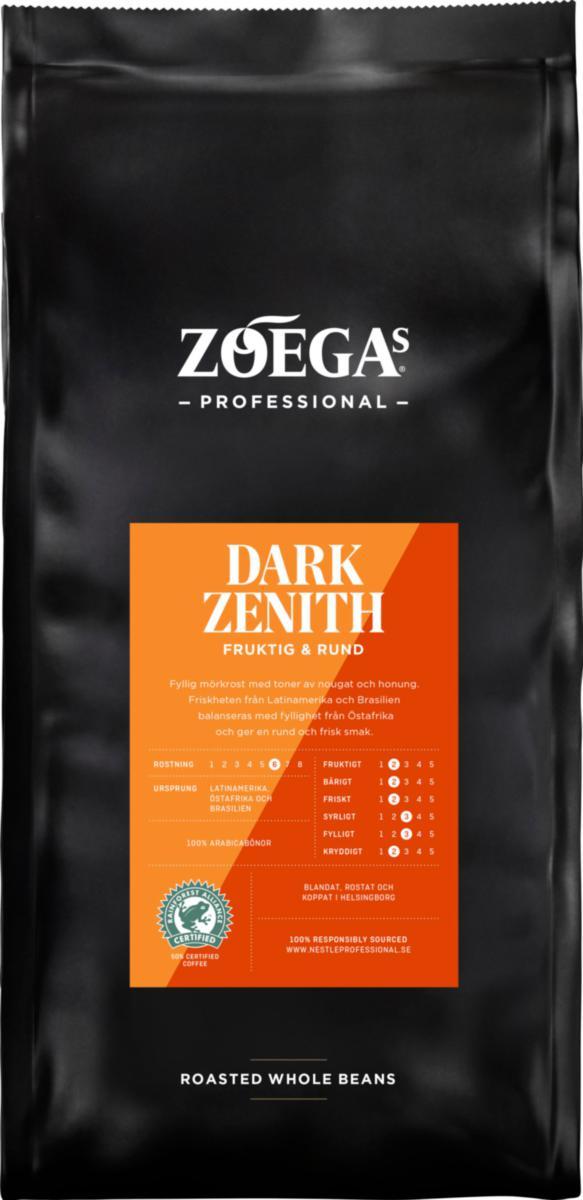 Kaffe Zoegas 750 g - KAFFE ZOEGAS DARK ZENITH 750GR HELA BÖNOR