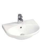 Washbasin Nautic 5550, bolt or bracket mounting, Gustavsberg