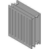 Radiator Purmo Hygien H30 h=500 Danfoss koppel