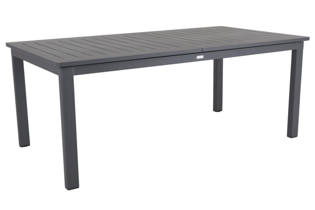 Matbord, förlängningsbart, Lomma - MATBORD 194-312 CM ANTRACIT LOMMA BRAFAB