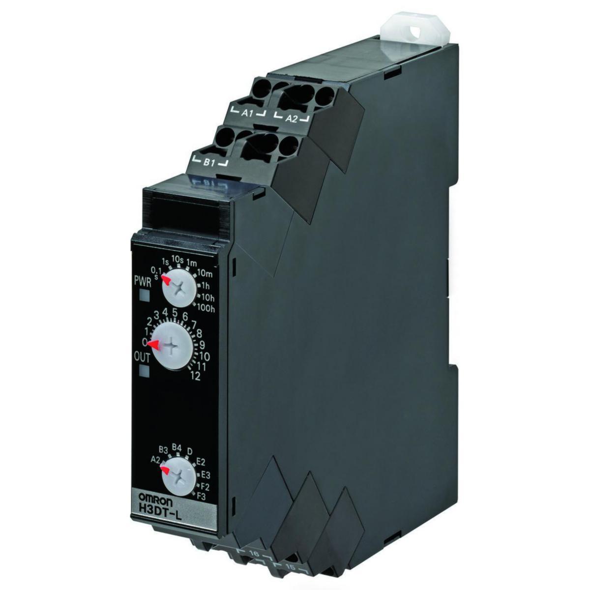 Tidrelä H3DT - TIDRELÄ MULTIFUNK 1VXL PUSHIN H3DT-L1 AC/DC24-240