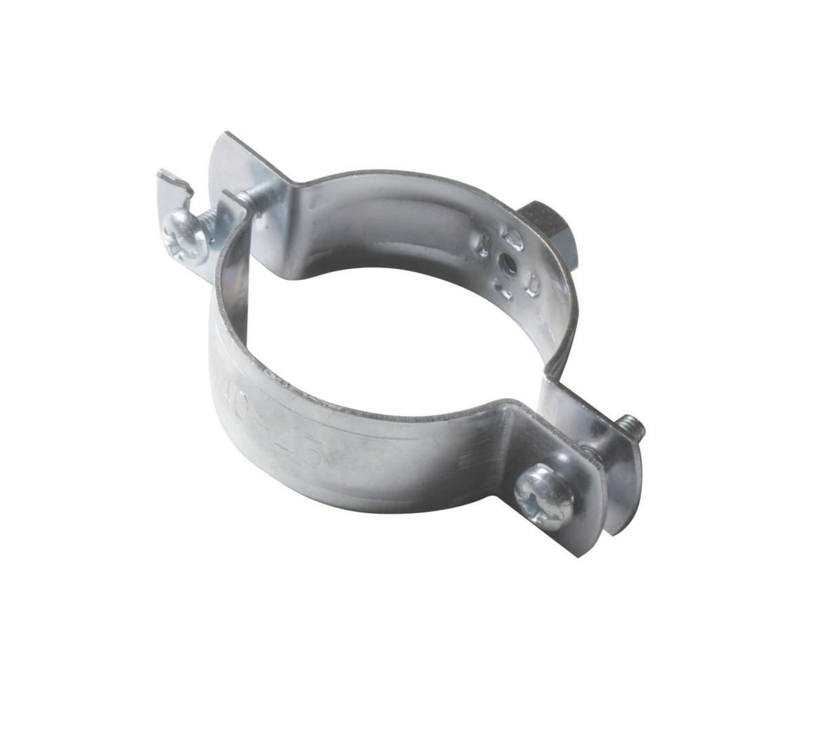 Iron clamp exhaust clamp pipe clamp exhaust pipe M10 x Ø 56 mm