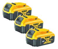 Batteriset DEWALT DCB184P3