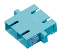 Mellanstycken SC Duplex Aqua, Hexatronic