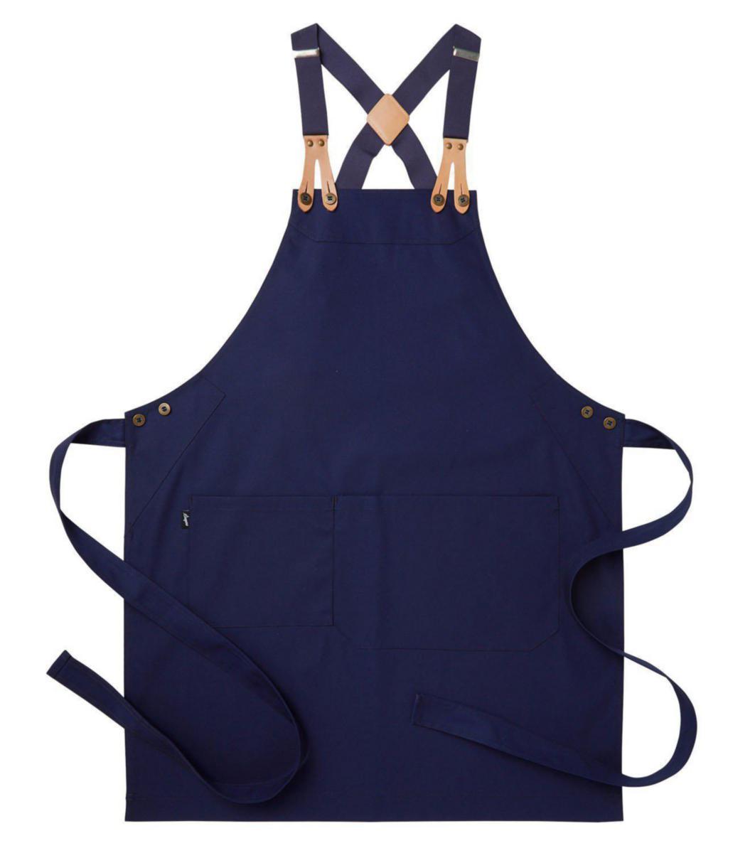Bröstlappsförkläde Segers 4078 - BRÖSTLAPPSFÖRKLÄDE SEGERS 4078 MARIN ONE SIZE