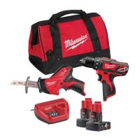 Combi Kit Milwaukee M12 BPP2C-402B