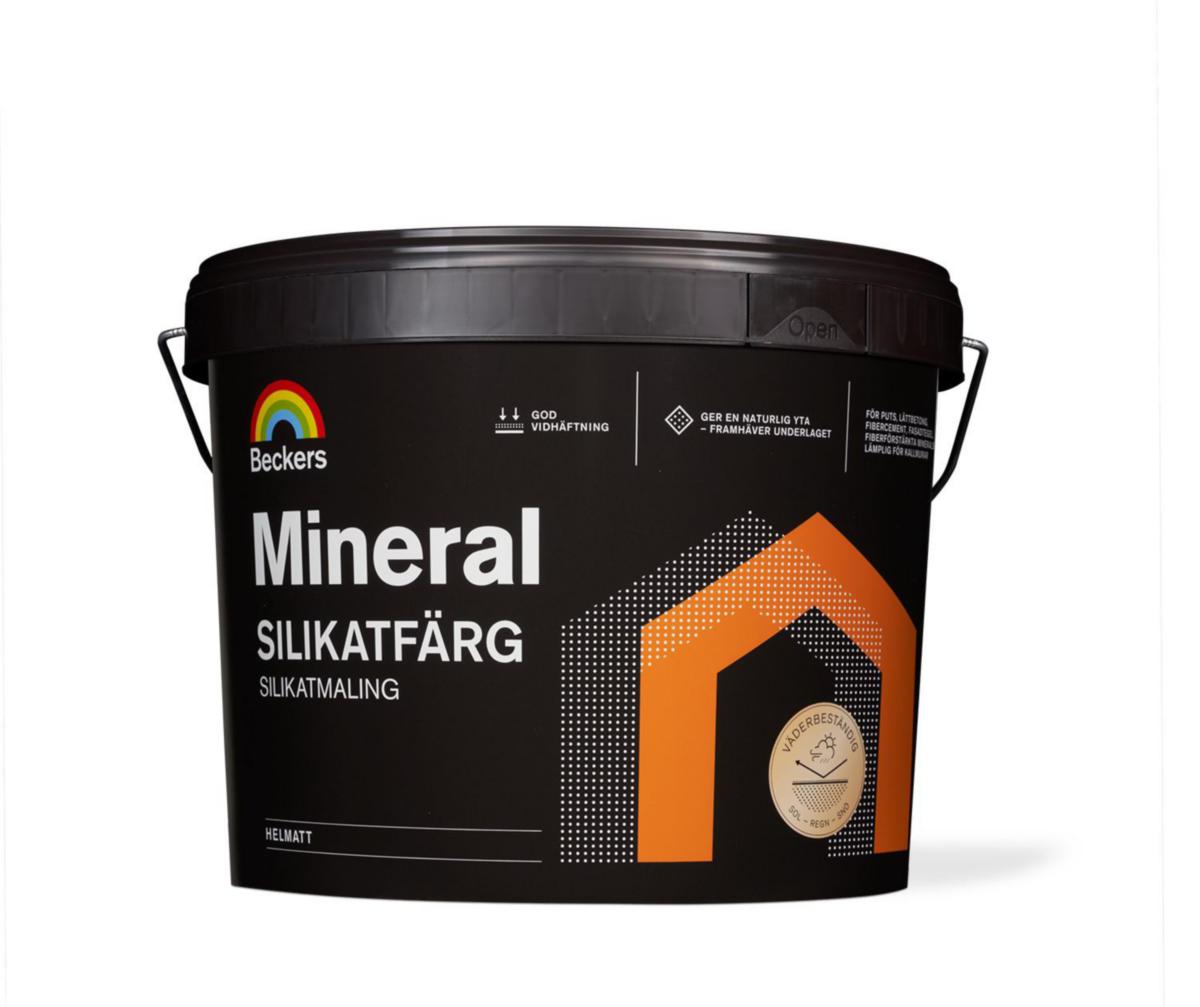 Silicate paint Beckers - MINERAL SILICATE PAINT T WHITE/SA 9L