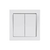 Switch Impressivo IP44 for flush mounting,