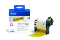 Etiketter Brother DK-22606/22211-22113 m plastfilm