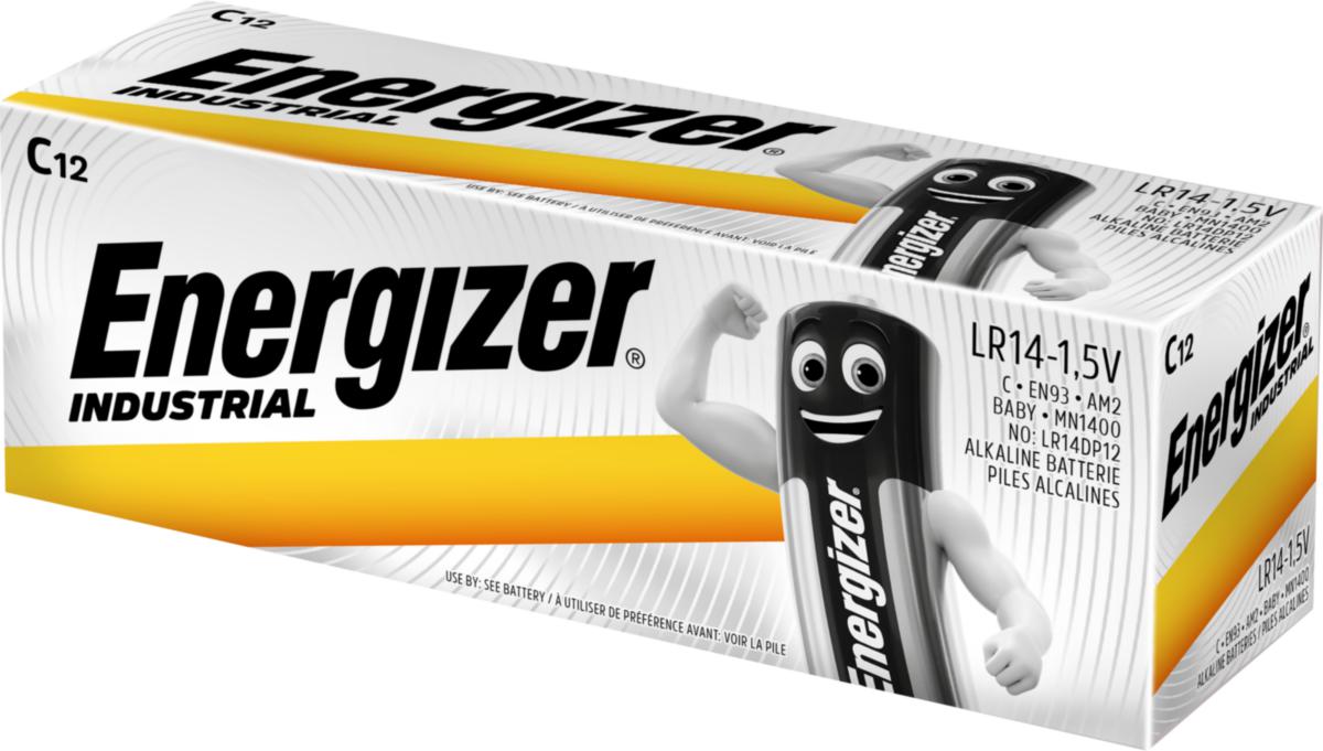 Batteri INDUSTRIAL 10/12-pack - BATTERI INDUST C/LR14 DP12