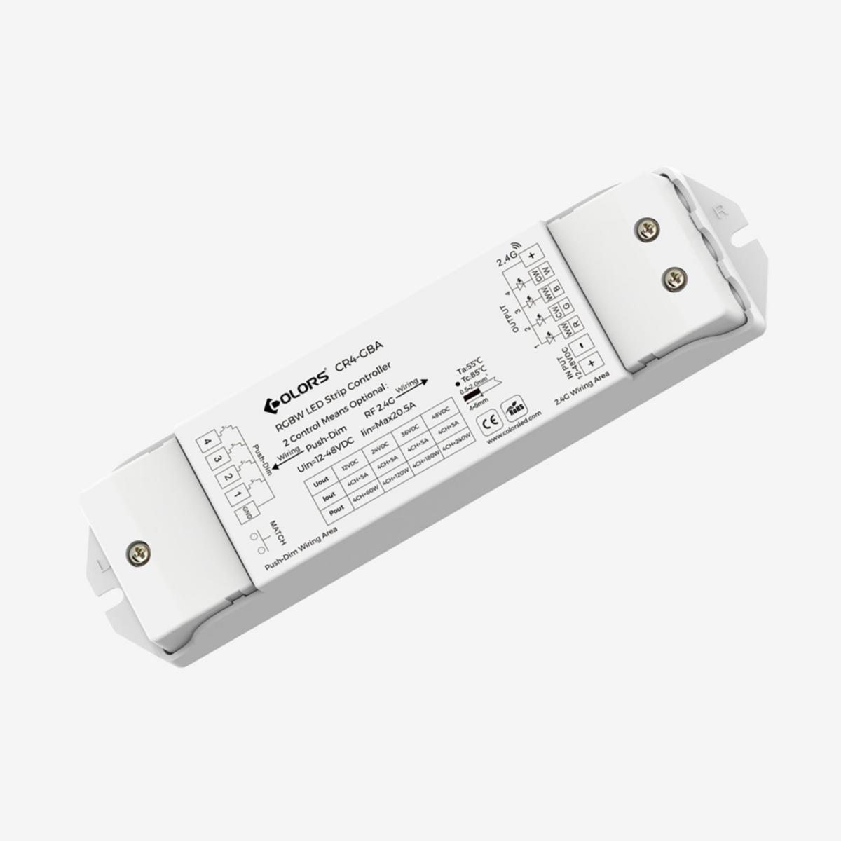Dimmer RGBW 12-48VDC - DIMMER RGBW 12-48VDC 