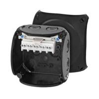 Junction boxes Enycase black, Hensel