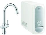 Kitchen Mixer C-spout Blue Home Chrome, Grohe