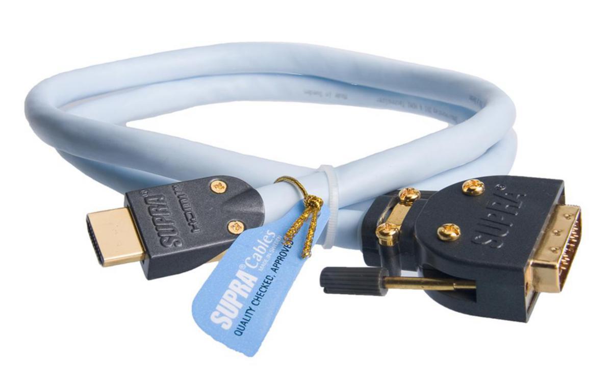 HDMI - DVI-kablage, Jenving - PATCH HDMI-DVI/H HF MET-SB 2m