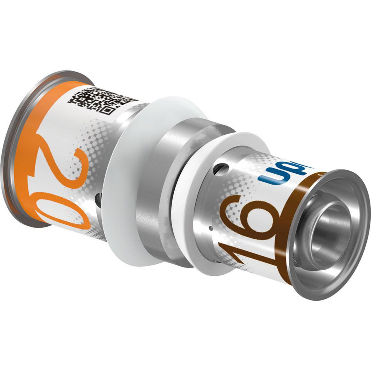 Reduction, S-Press PLUS Coupling, Uponor - S-PRESS PLUS REDUCER 20-16