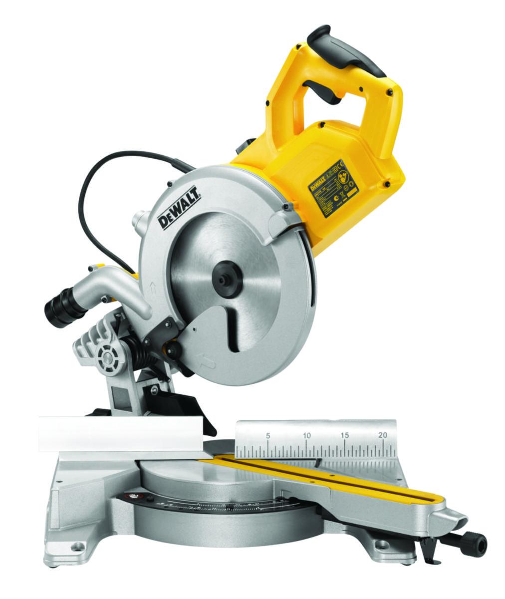 Kap-/gersåg DEWALT DWS778 250 mm - KAP-/GERINGSSÅG DEWALT DWS778 250 MM. 1850W. 230V