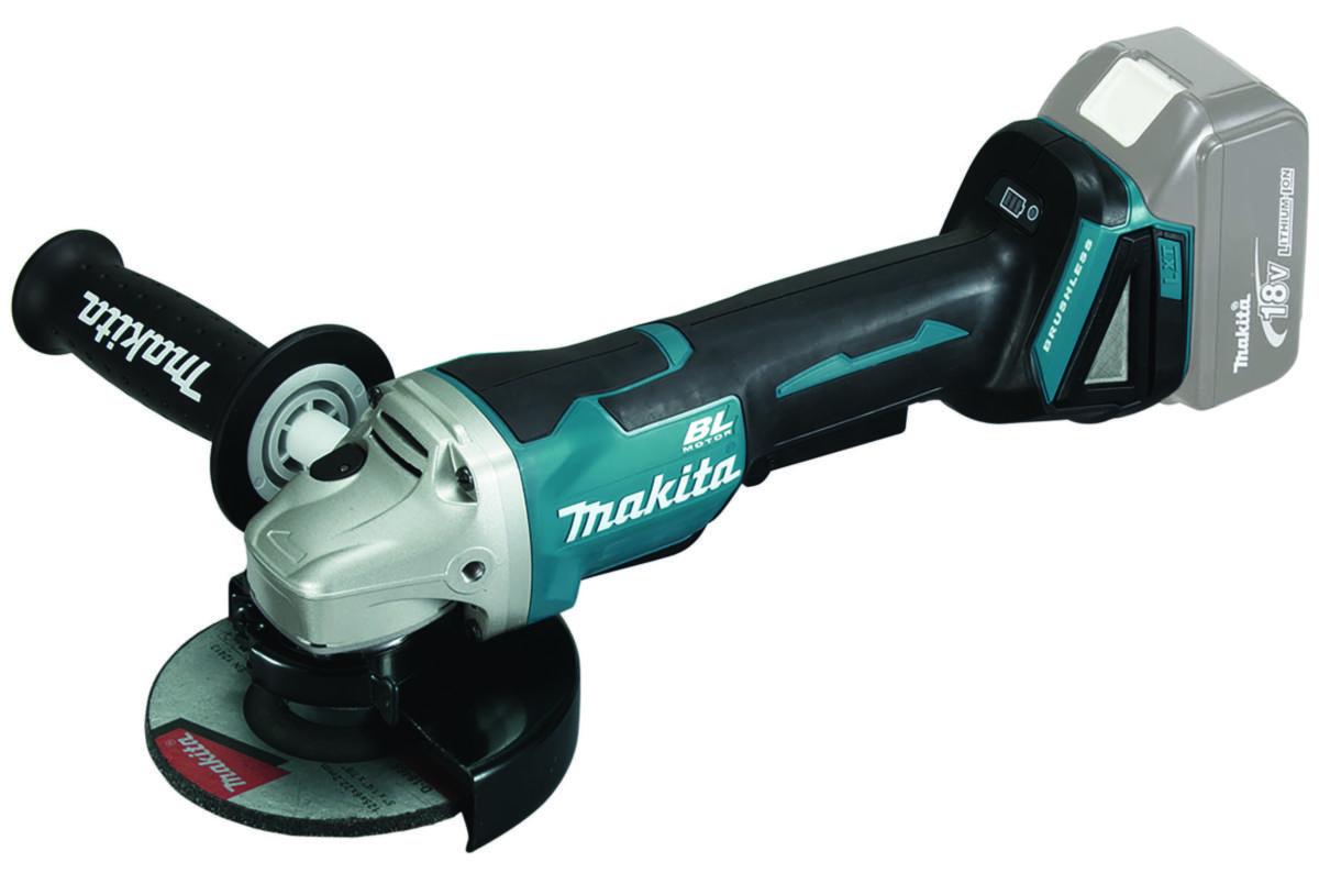 Vinkelslipmaskin Makita DGA508Z SOLO - VINKELSLIP MAKITA 18V DGA508Z BL-M PADDEL SOLO