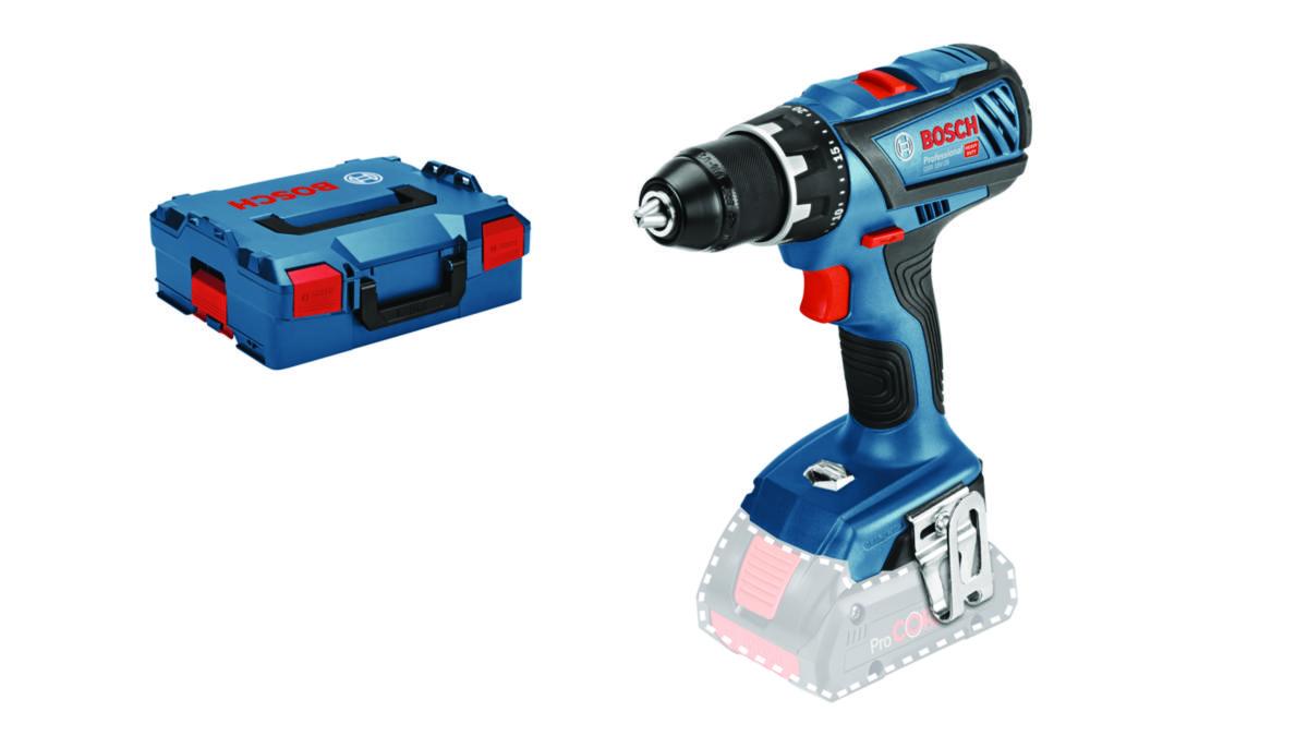 Borrskruvdragare Bosch GSR 18V-28 SOLO - SKRUVDRAGARE BOSCH GSR 18V-28 SOLO L-BOXX 1.1 KG 28-63 NM
