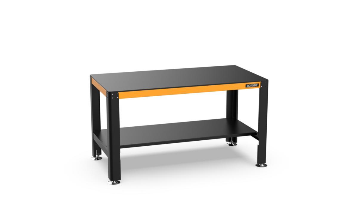 Arbetsbord Ironside Heavy Duty - ARBETSBORD IRONSIDE HEAVY DUTY 1500MM INKL BOTTENHYLLA 202691