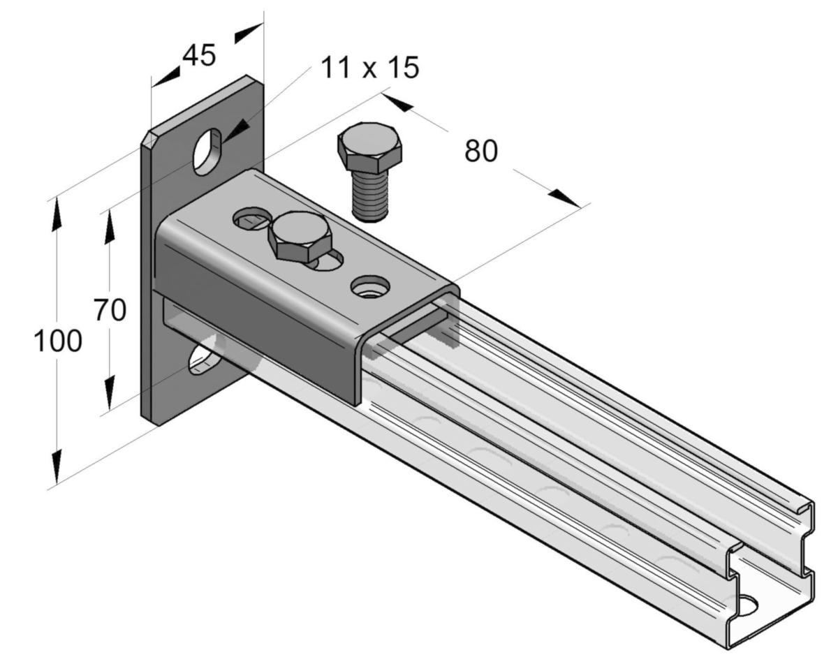 Stand Foot for EF Stex 35, MEFA - EF 35 HOLDER ERGOFAST