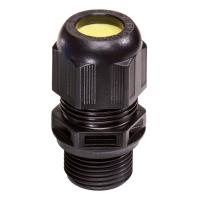 Cable gland PA Ex e black long thread Metric