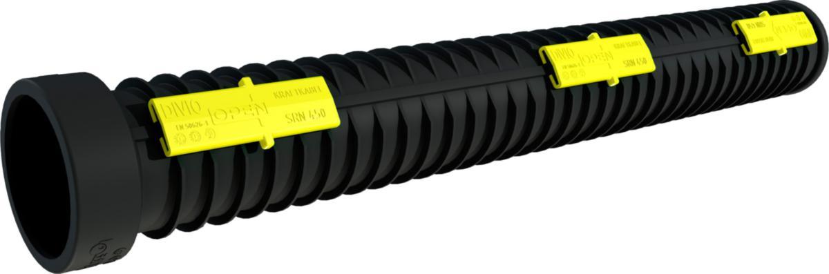 Reclosable duct SRN KRAFT, DIVIO - DIVIO 160 SRN YELLOW