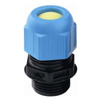 Cable gland PA Ex e black/blue Metric