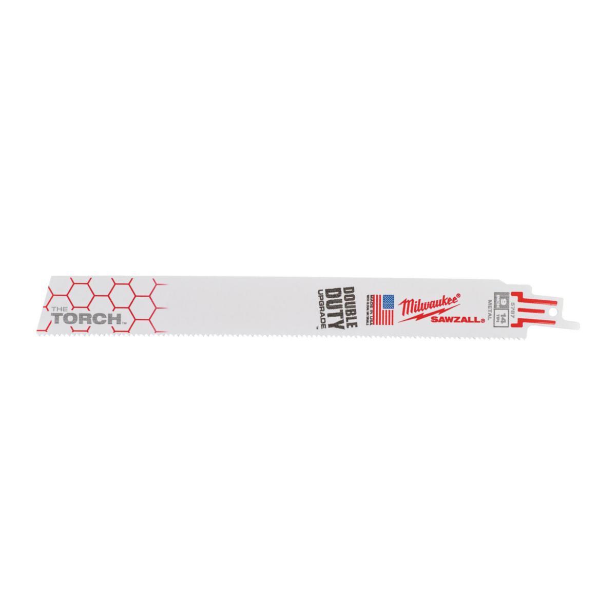 Reciprocating Saw Blade Milwaukee Torch - SABRE SAW BLADE MILWAUKEE MET. 230X14TORCH P25M