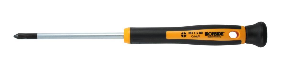 Screwdriver precision ironside - SCREWDRIVER PRECISION IRONSIDE PH00X60MM ROTATING TOP 120536