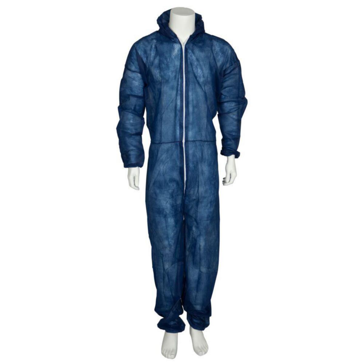 Engångsoverall Abena 2107xx Classic - ENGÅNGSOVERALL ABENA CLASSIC PP BLÅ STL S/M