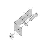 Ceiling bracket mounting horizontally, Nibe