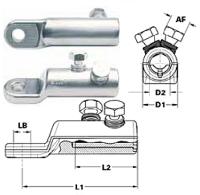 Screw cable shoes BLMT, 12-36kV