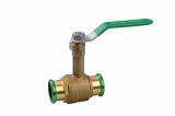 Ball Valve AVI 1372M-S Lead-Free Press/Press M-profile, High Neck PN25, A-collection