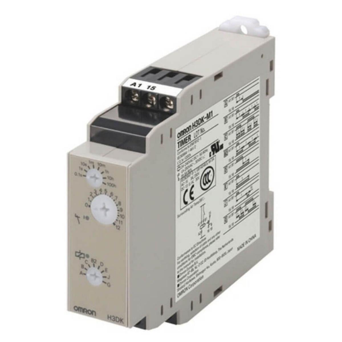 Tidrelä H3DK - TIDRELÄ 22,5MM MULTI 1VXL 12DC H3DK-M1A DC12