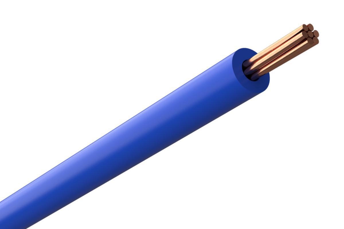Installationskabel halogenfri FQ H07Z1-R, a-collection - FQ 2,5 MM BLÅ 20M H07Z1-R