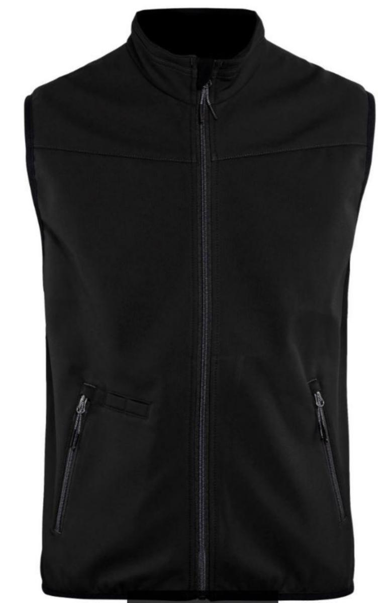 Softshellväst Blåkläder 3850-2516 - SOFTSHELLVÄST BLK 3850-2516 SVART/GRÅ STL L