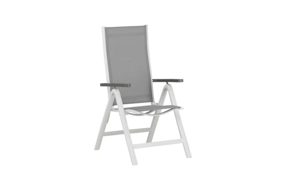 Positionsstol, Albany - POSITIONSSTOL VIT/GRÅ 2-PACK ALBANY VENTURE DESIGN