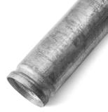 Grooved lightweight pipes, longitudinally welded, hot-dip galvanized, 6m lengths