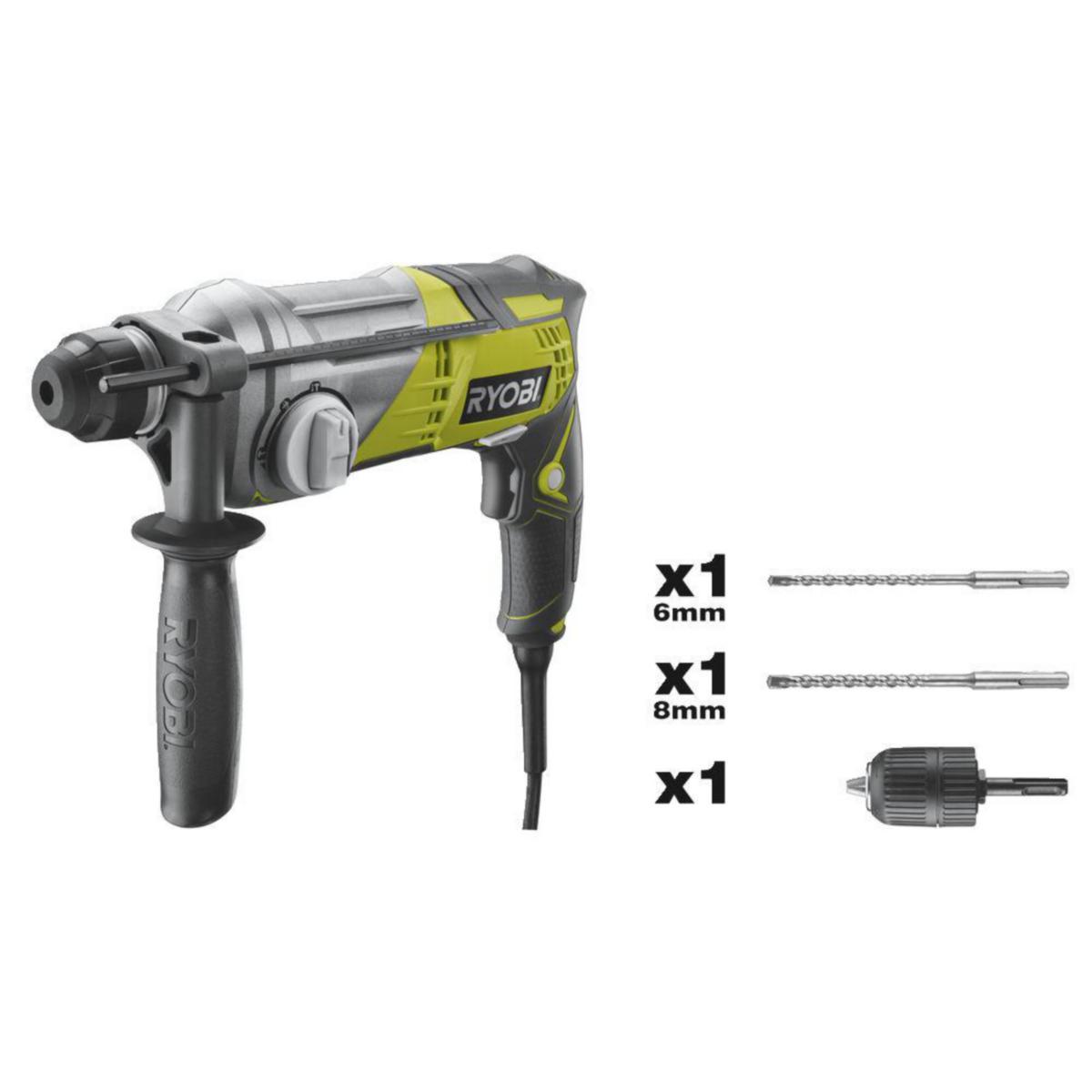 Borrhammare RYOBI RSDS680-KA2 - BORRHAMMARE SDS+ RYOBI RSDS680-KA2 230V 680W