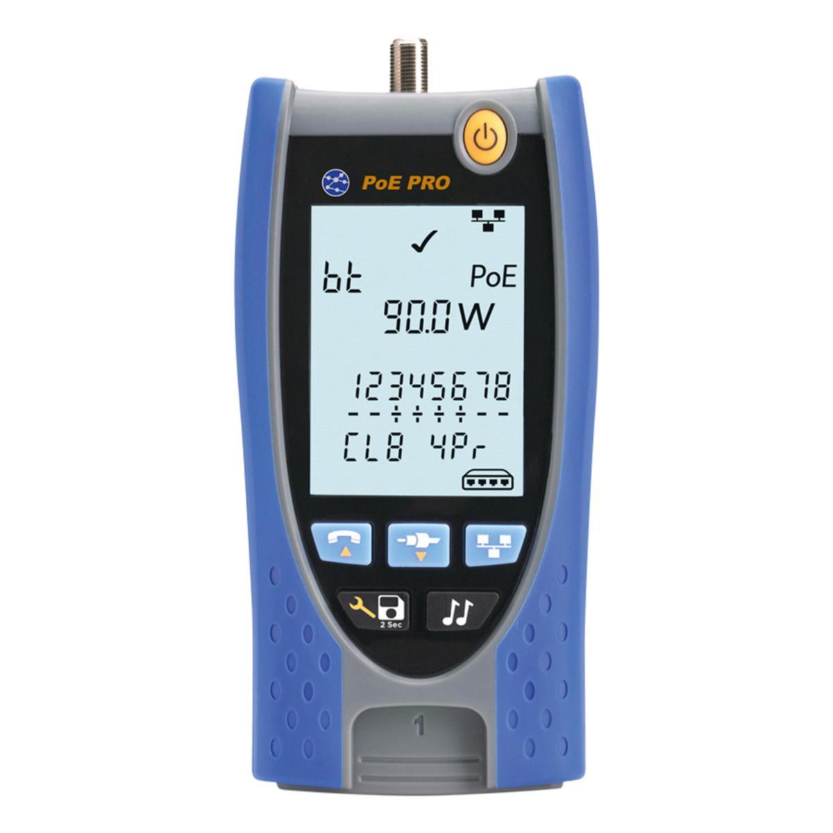Nätverkstestare PoE Pro BT - NÄTVERKSTESTARE POE PRO BT