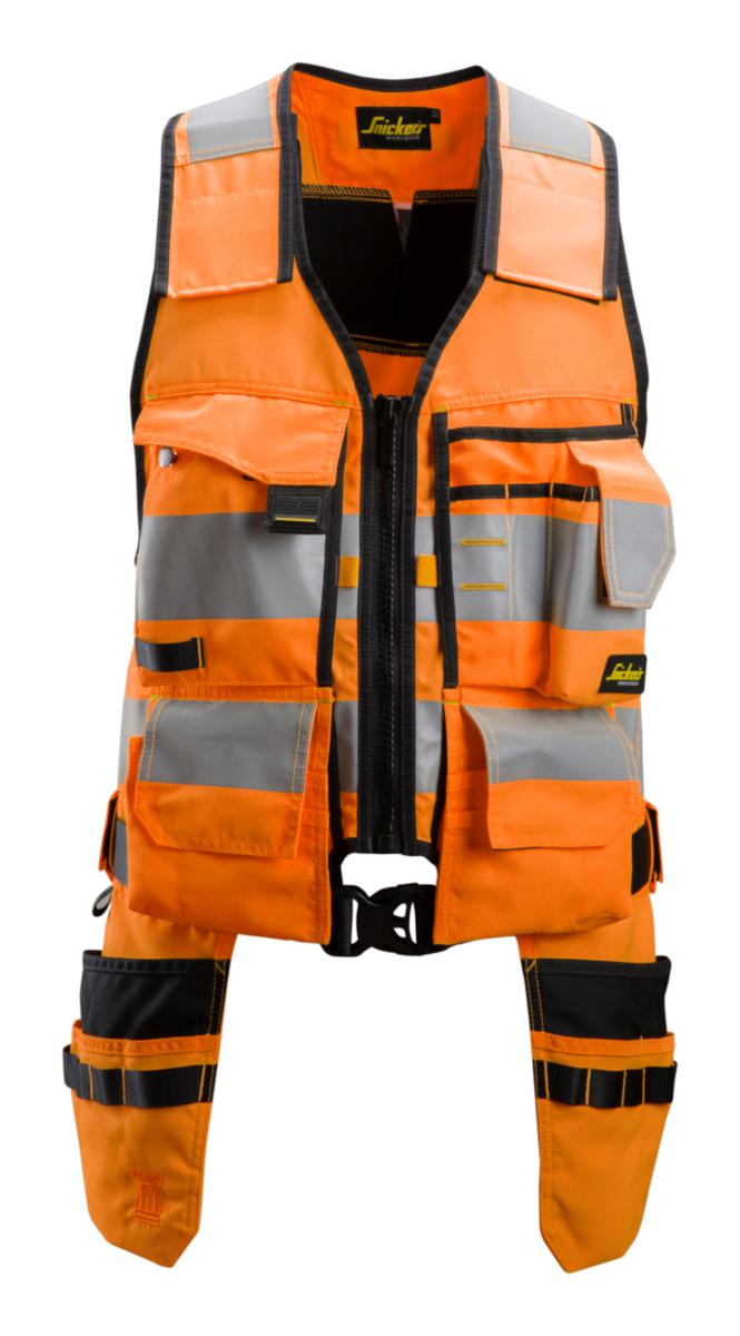 Verktygsväst Snickers 4230 Allround - VERKTYGSVÄST SNICKERS 4230 ORA VARSEL KL 1 ALLROUND STL 3XL