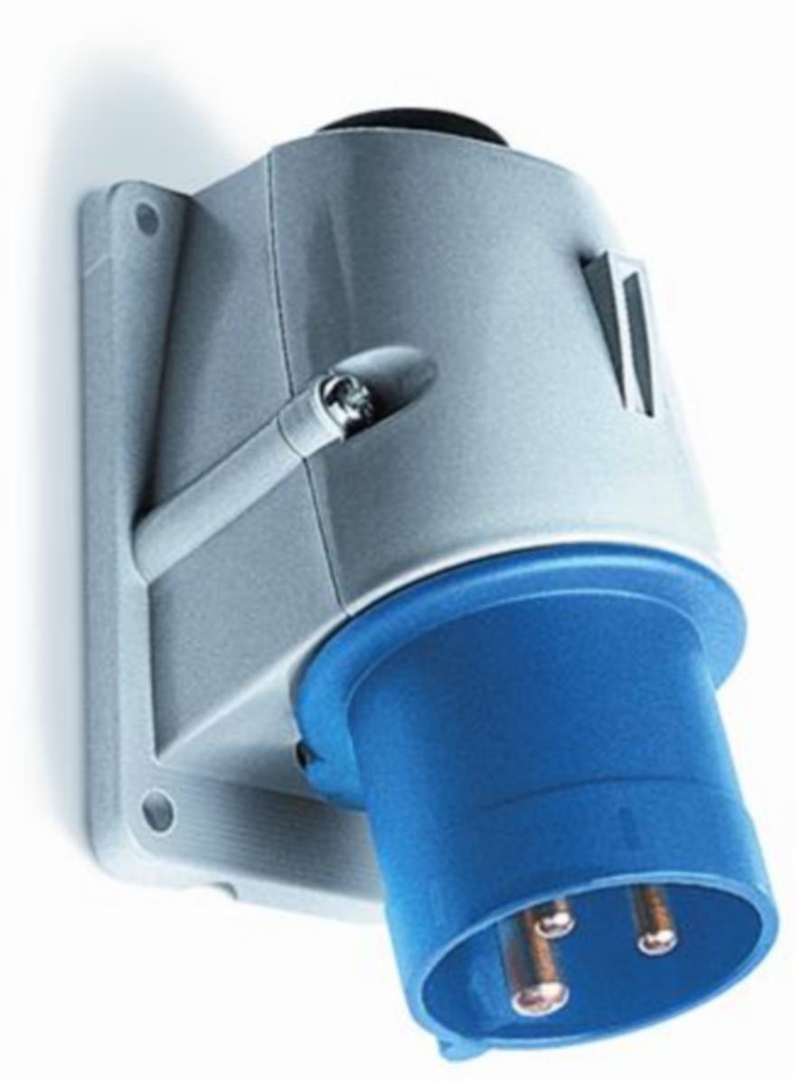 Wall inlet, IP44, 16A, ABB - 216BS6 0