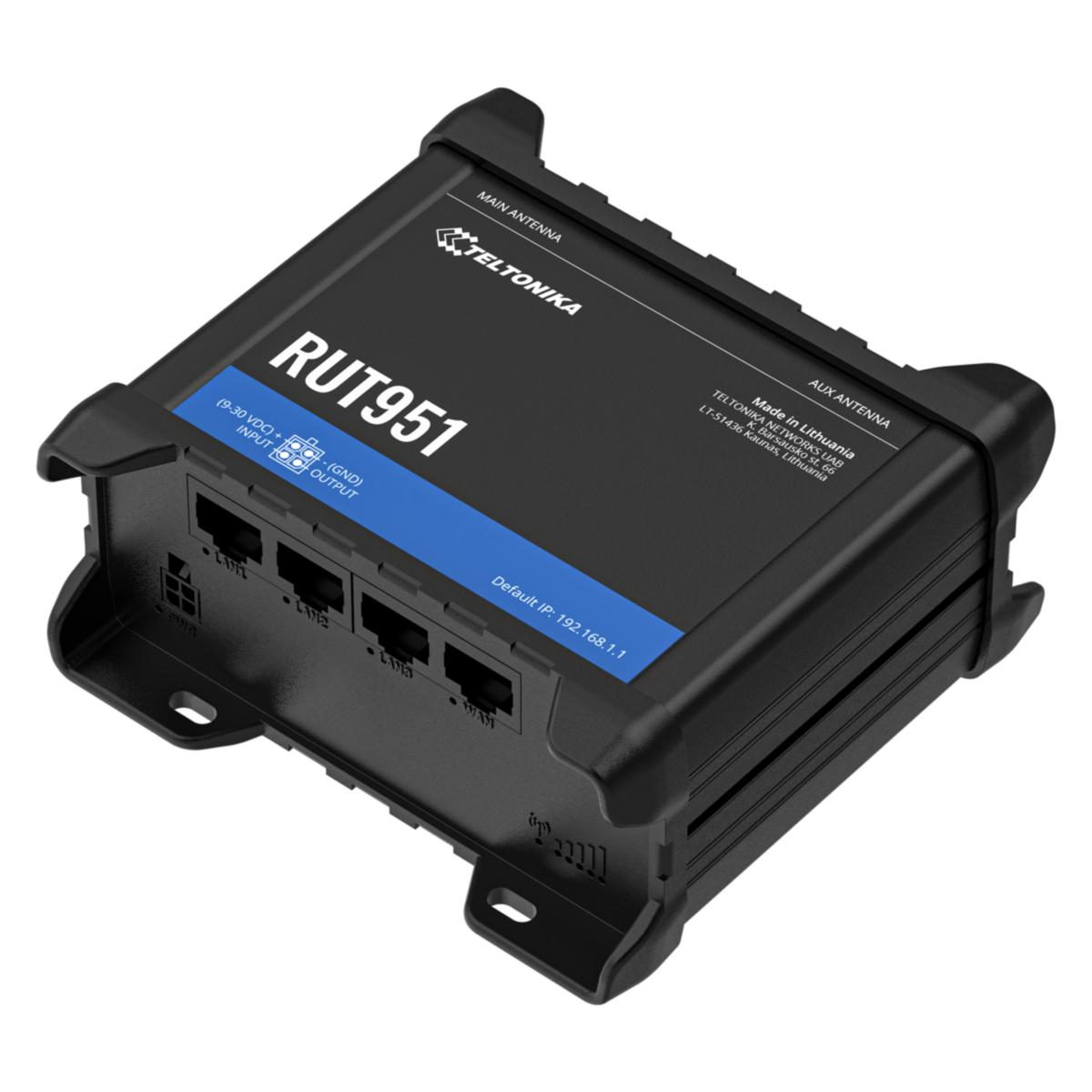 4G Router, Teltonika RUT951 - EXTERN 4G ROUTER 40-740