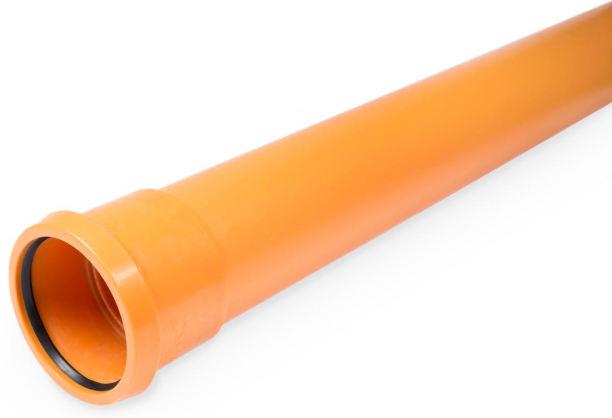 Markavloppsrör PP-HM, Hallingplast - 110x6M PP SEWER PIPE SN8 EN1852 PBB.5215