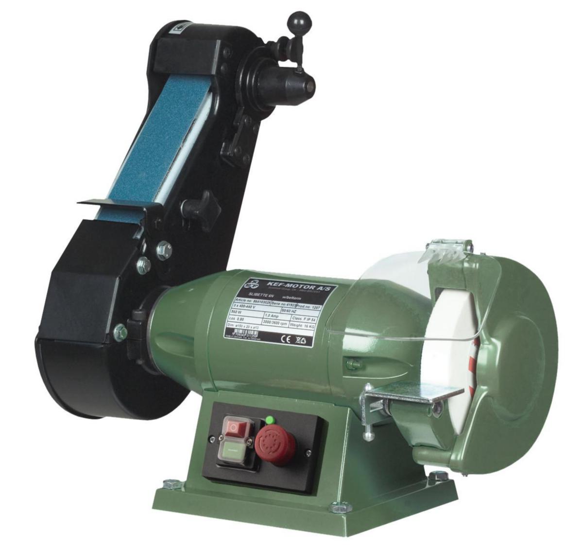 Bänkslip KEF SLIBETTE 6NEB - BÄNKSLIP KEF SLIBETTE 6NEB 230V 150MM M BANDSLIP 480W