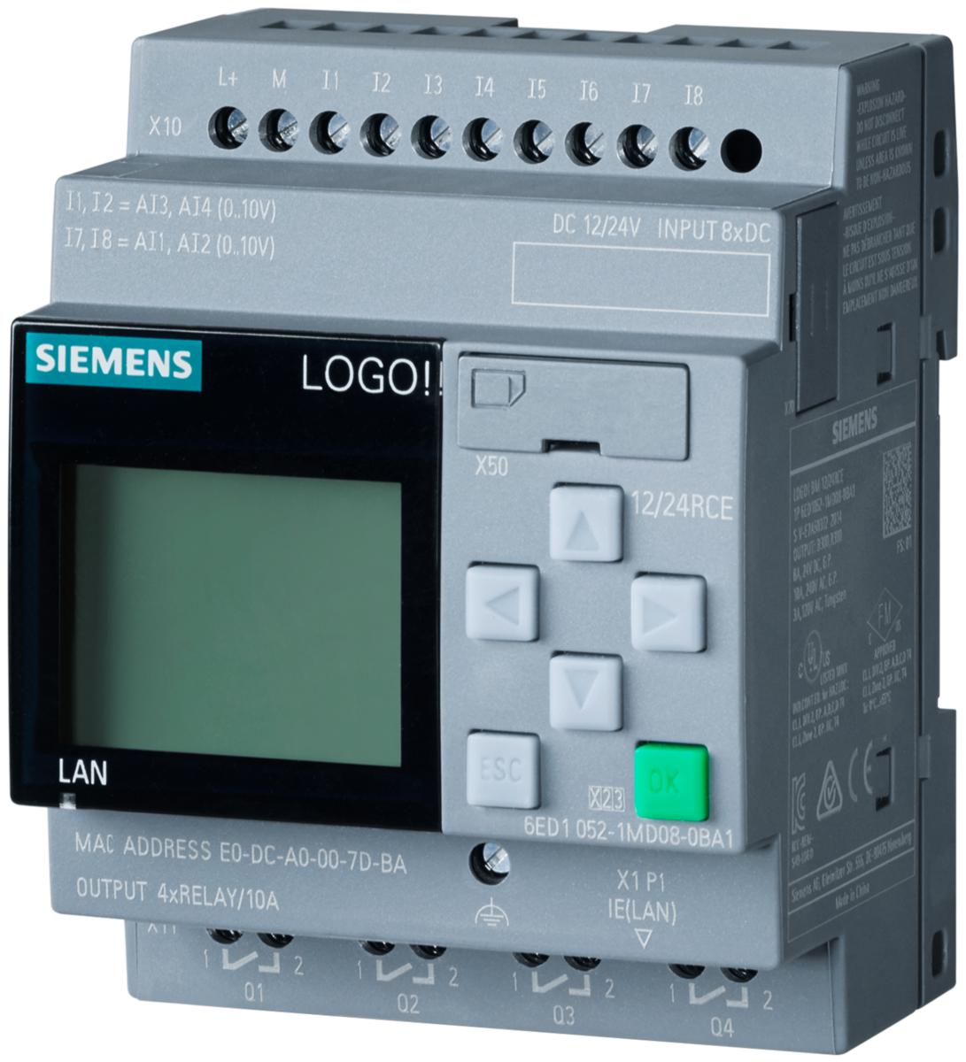 Logikmodul LOGO 8.4 - LOGIKMODUL BM 12/24RCE 6ED1052-1MD08-0BA2
