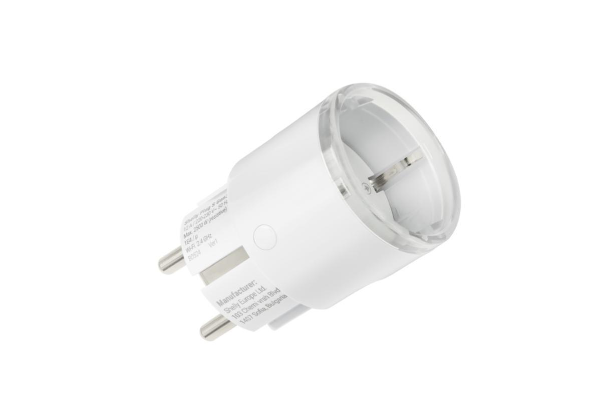 Smartplug Shelly S Gen3 - Plug S Gen3, white - Matter