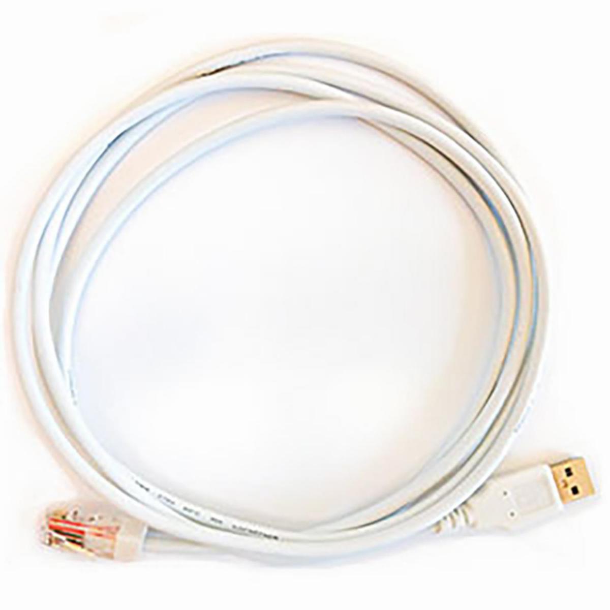 Modularkabel med USB, Östberg - IQC LADDKABEL DOCKNINGSSTATION RJ45, USB, 2M ÖSTBERG