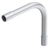 Pipe bend Aluminum unthreaded